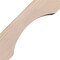 Ekena Millwork 3 1/2"W x 6"D x 6"H Legacy Smooth Knee Brace, Douglas Fir BRC04X06X06LEC00SDF - alternate 3